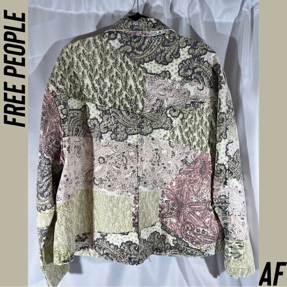 FREE PEOPLE NADIA MOTO JACKET SMALL - Picture 6 of 10